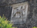 The winged lion of Venice on the city walls